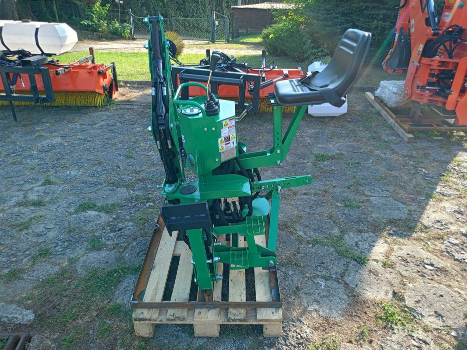 Ramię kopiące do ciągnika Koparka BHM 95 Mikrus Troll z pompą