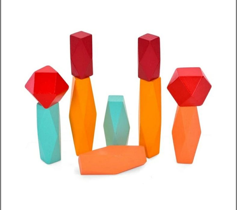 Дитяча дерев'яна гра для розвитку балансир піраміда від tree toys