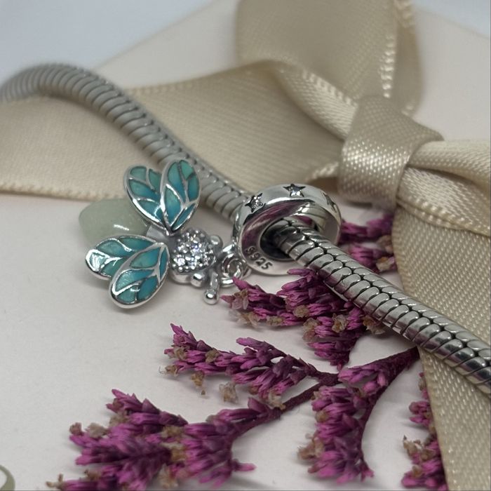 Charms srebrny świetlik