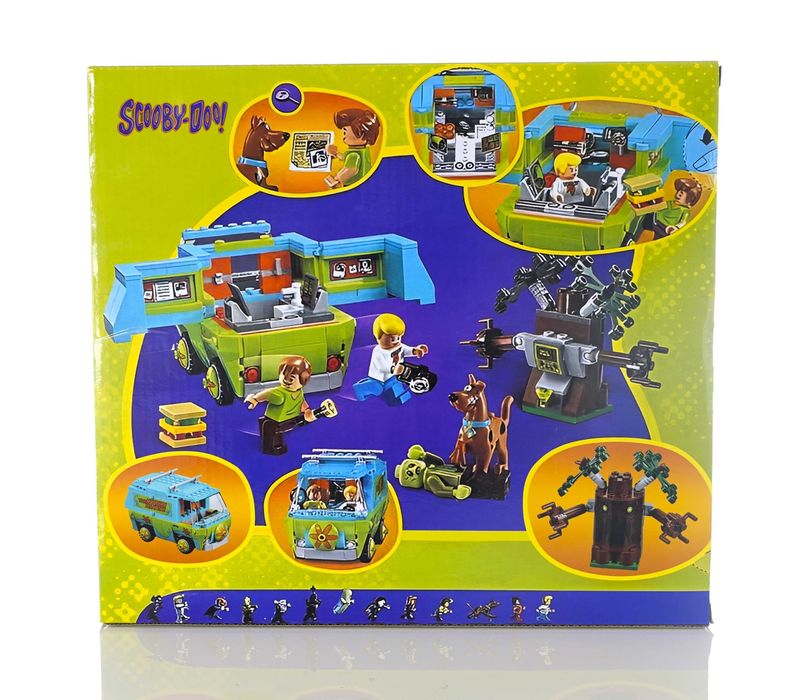 Klocki konstrukcyjne dla dzieci AUTO SCOOBY-DOO MEGA ZESTAW 305 EL