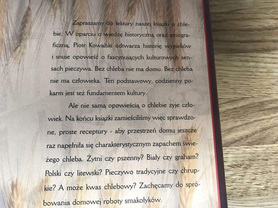 Książka Opowieść o chlebie Piotr Kowalski