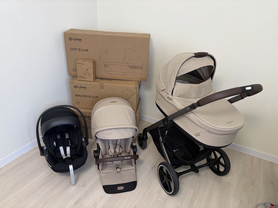 Cybex Balios S Lux  2025 Almond Beige 2в1