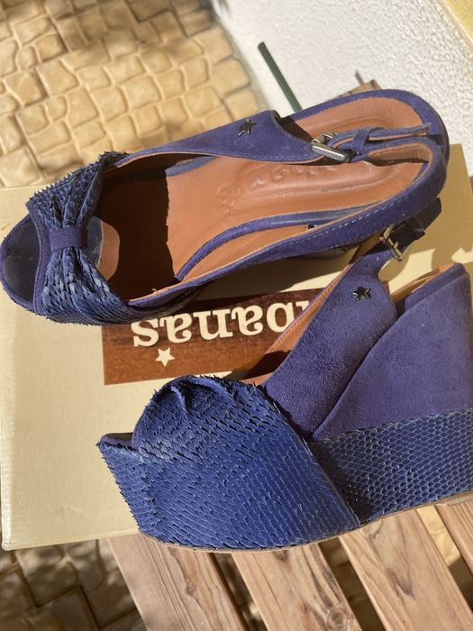 Sandalias Cubanas azuis