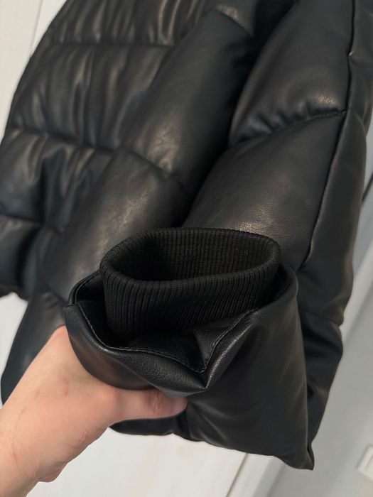 Чоловіча зимова Zara EUR L USAL MEX 42 екошкіра