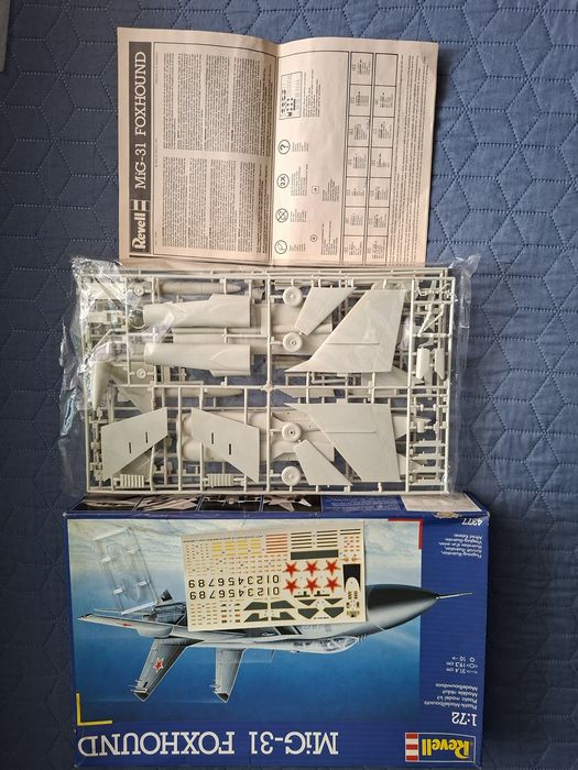 Model samolotu Mig 31 Foxhound.