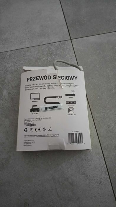 Kabel sieciowy 10 m