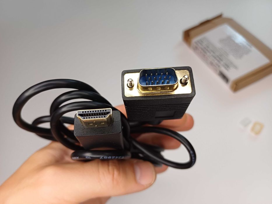 Amazon Basics Kabel HDMI to VGA, 1.82m, pozłacany