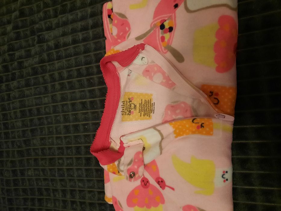 Pajacyki Carter's 18 m-cy jak NOWE