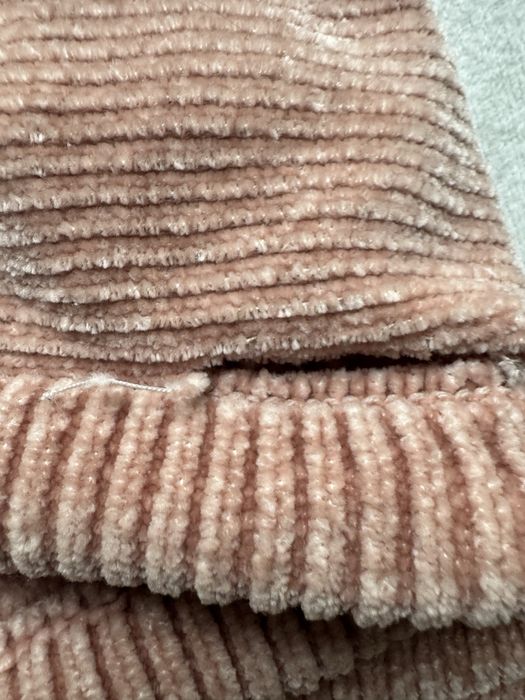 Bluza Primark S – krój oversize różowa welurowa z kapturem