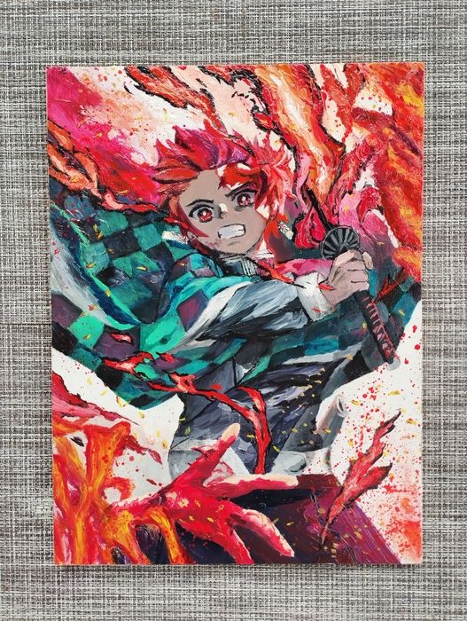 картина комадо танжиро