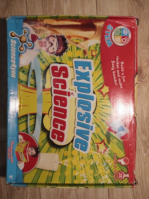 Ігровий науковий набір. Лабораторія. Вибухознавство.