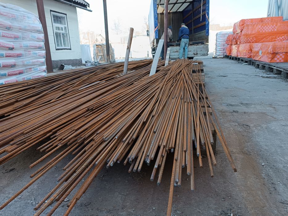 Арматура, профтруба, уголок, сетка металлическая