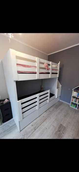 Łóżko piętrowe 90x180