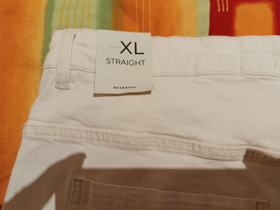 Nowe spodnie jasne XL