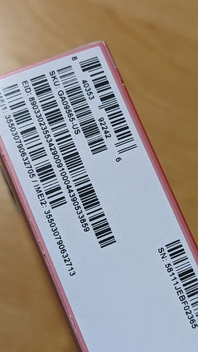 Мобільний телефон Google Pixel 9a 5G -8/128  Peony .Unlocked