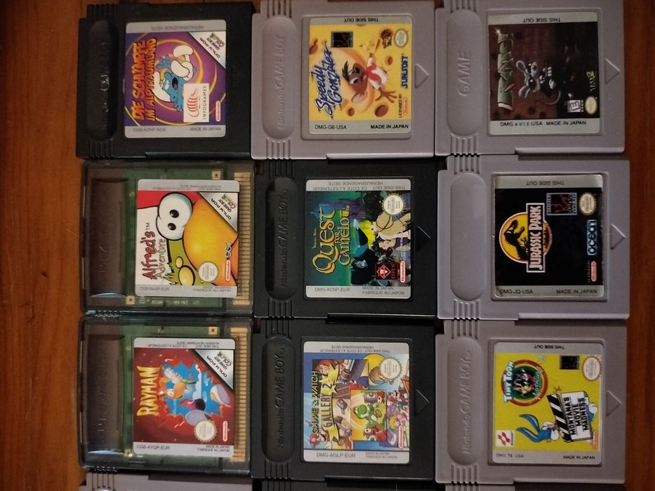 Jogos Gameboy e Gameboy Color