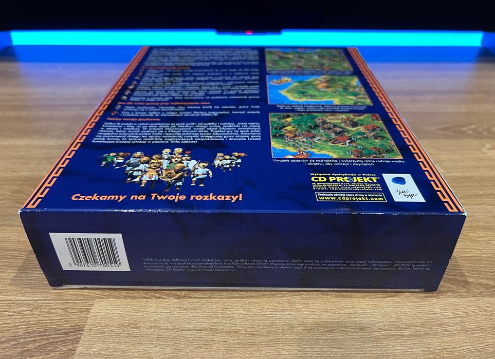 The Settlers III 3 (PC PL 1998) BIG BOX kompletne premierowe wydanie