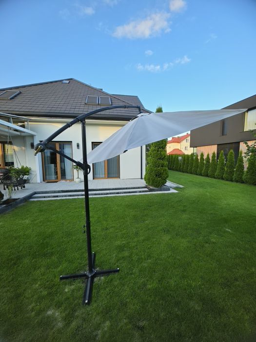 Parasol ogrodowy duży boczny 3m