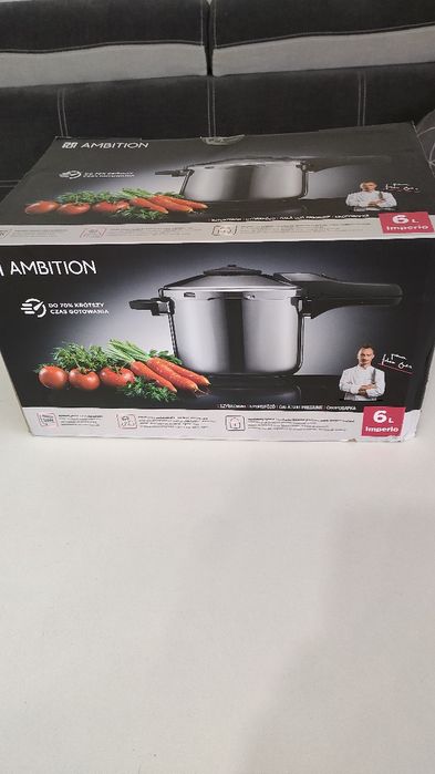 Nowy szybkowar Ambition pojemność 6l.
