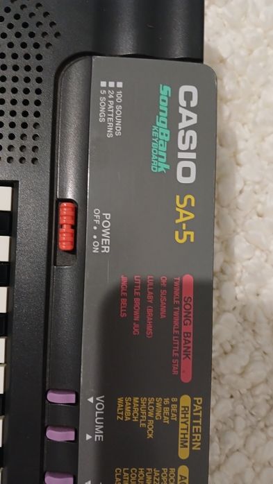 Дитячий синтезатор Casio Sa-5