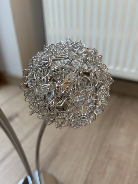 Lampka nocna srebrna