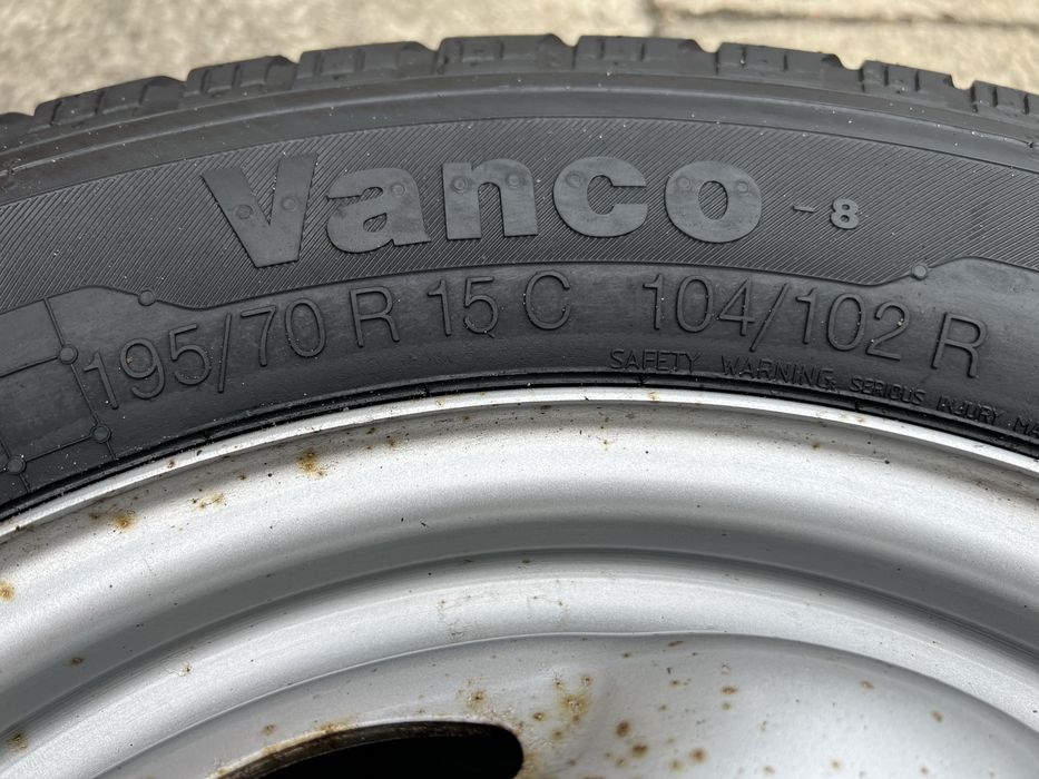Felga Stalowa 15” Ford Transit MK6 MK7