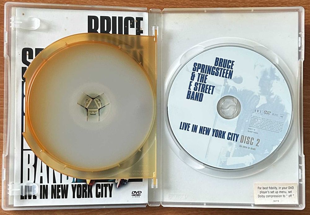 Bruce Springsteen & The E Street Band - Live - 2001 - DVD x 2