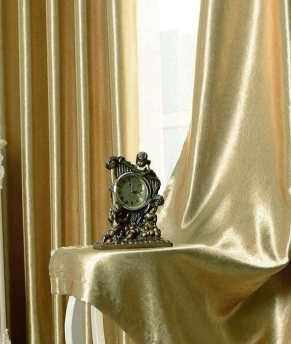 cortinas dourado