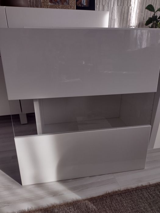 Fronty ikea białe besta