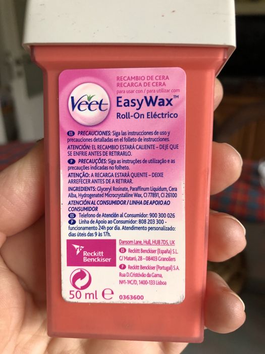 Depiladora electrica Veet