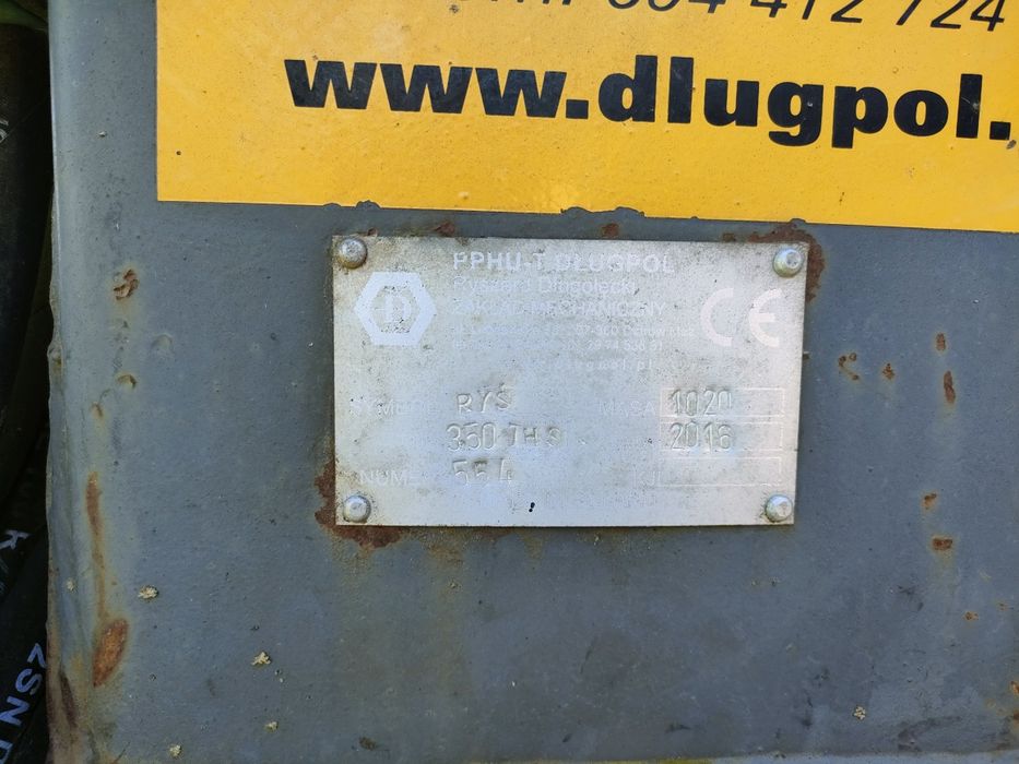 Przyczepa leśna Długpol z HDS