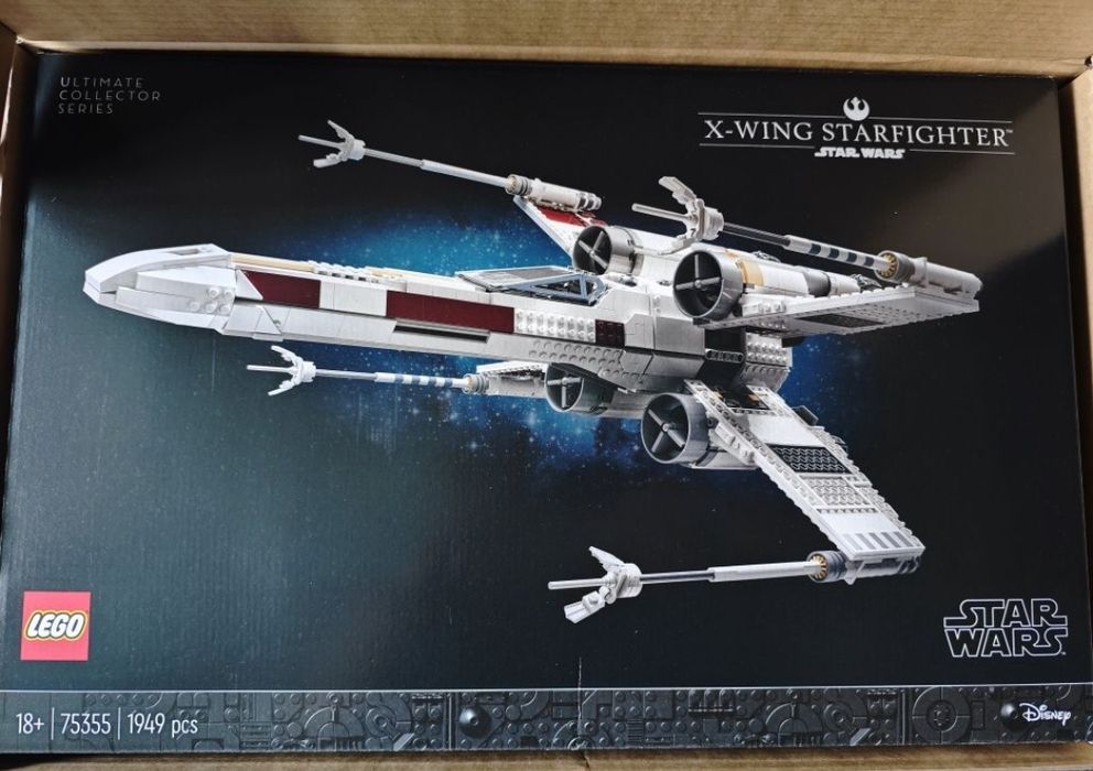 LEGO zestaw  gwiazda śmierci x-wing 75355, 40591, 30654
