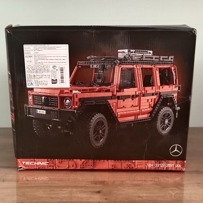 Конструктор Technic Mercedes-Benz G 500 2891 деталь гелік в коробці