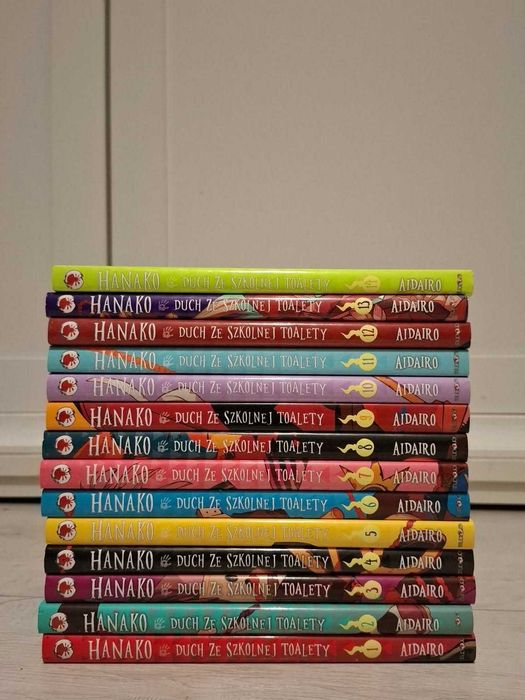 Manga Hanako, Duch Ze Szkolnej Toalety tomy 1-14