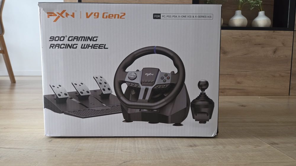 Kierownica do gier PXN V9 Gen2 (PC / PS3 / PS4 / Xbox One / Xbox Serie