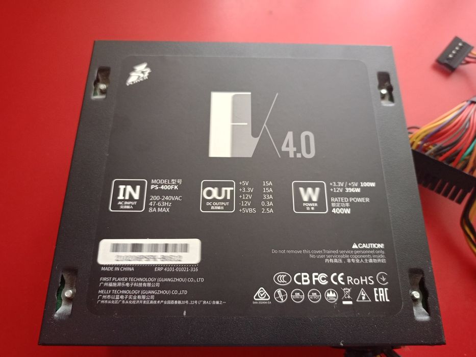 Блок питания 1stplayer ps 400fk 400w