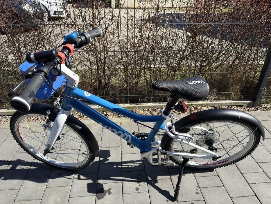 Woom 4, blotniki i stopka