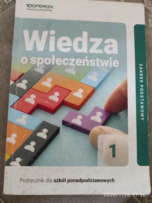 Wiedza o społeczeństwie 1 podręcznik