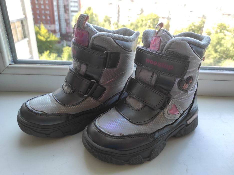 Зимові черевики на дівчинку weestep