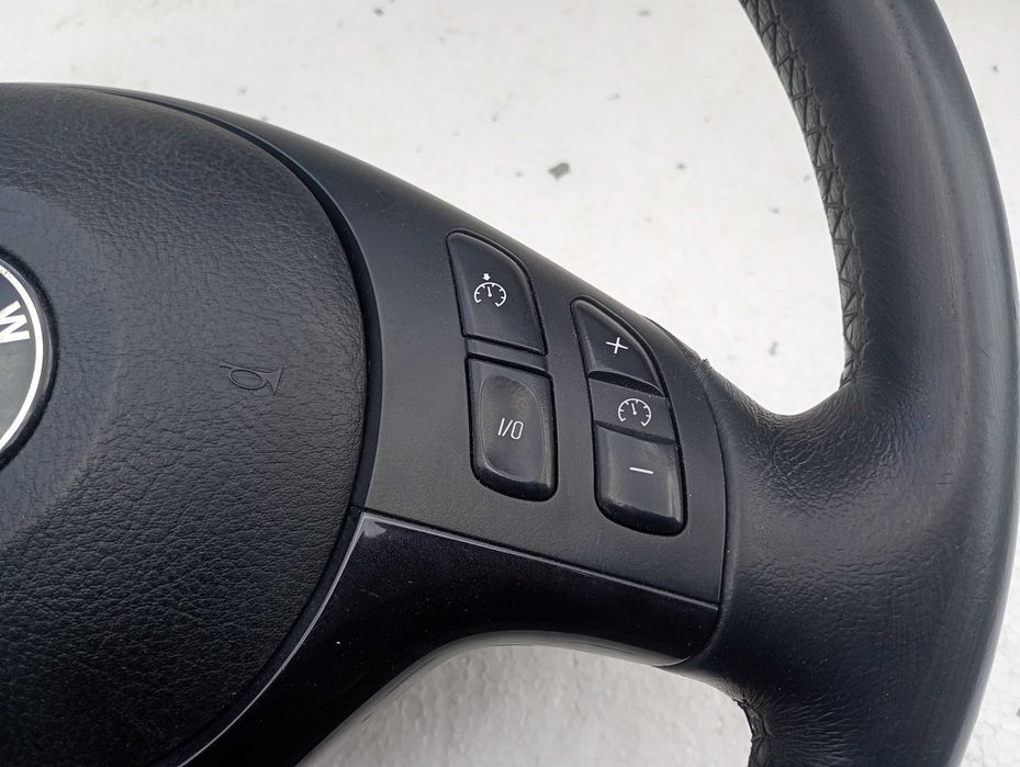 Kierownica trójramienna multifunkcja M Pakiet M3 M5 BMW E38 E39 E46 Z3 X3 X5 ORI SKÓRA