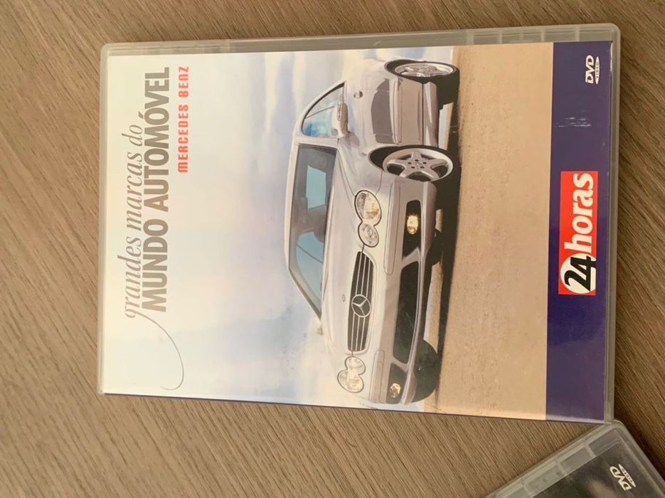 3 DVD grandes marcas mundo automóvel - jaguar, Mercedes benz e Porsche