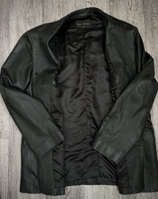 Чоловічий шкіряний піджак Vent Couvert Paris Originals