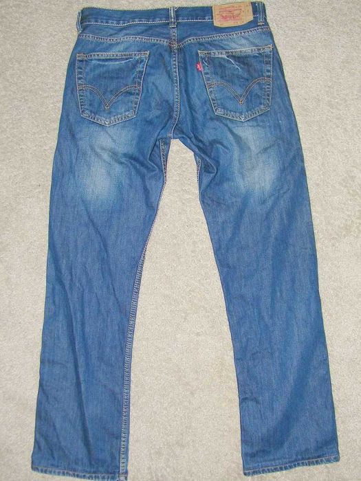 LEVI STRAUSS 501 - Kultowe Jeansy - MADE IN USA -rozm 32/34 -JAK NÓWKI