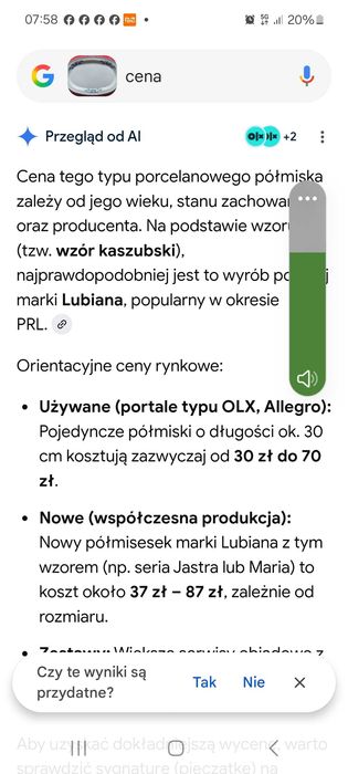 Półmisek Lubiana PRL