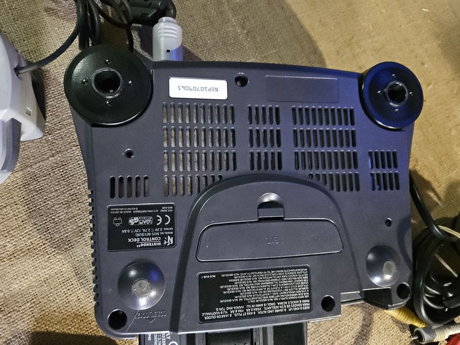 Nintendo 64 a funcionar