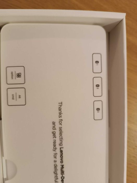 Teclado Sem Fios LENOVO Multi-Device *novo*