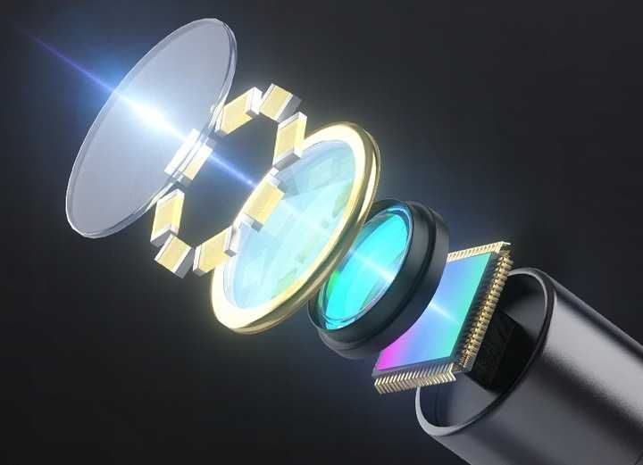 ZESTAW Kamera przemysłowa endoskopowa 5m inspekcyjna warsztatowa IP67