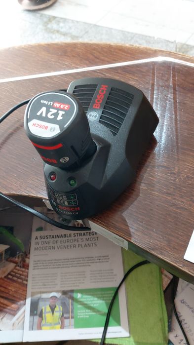 Boch carregador e bateria