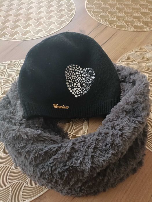 Czapka i komin - zestaw jesienno zimowy