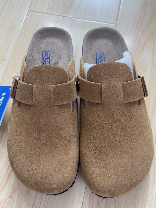 Birkenstock Boston brązowe r.38